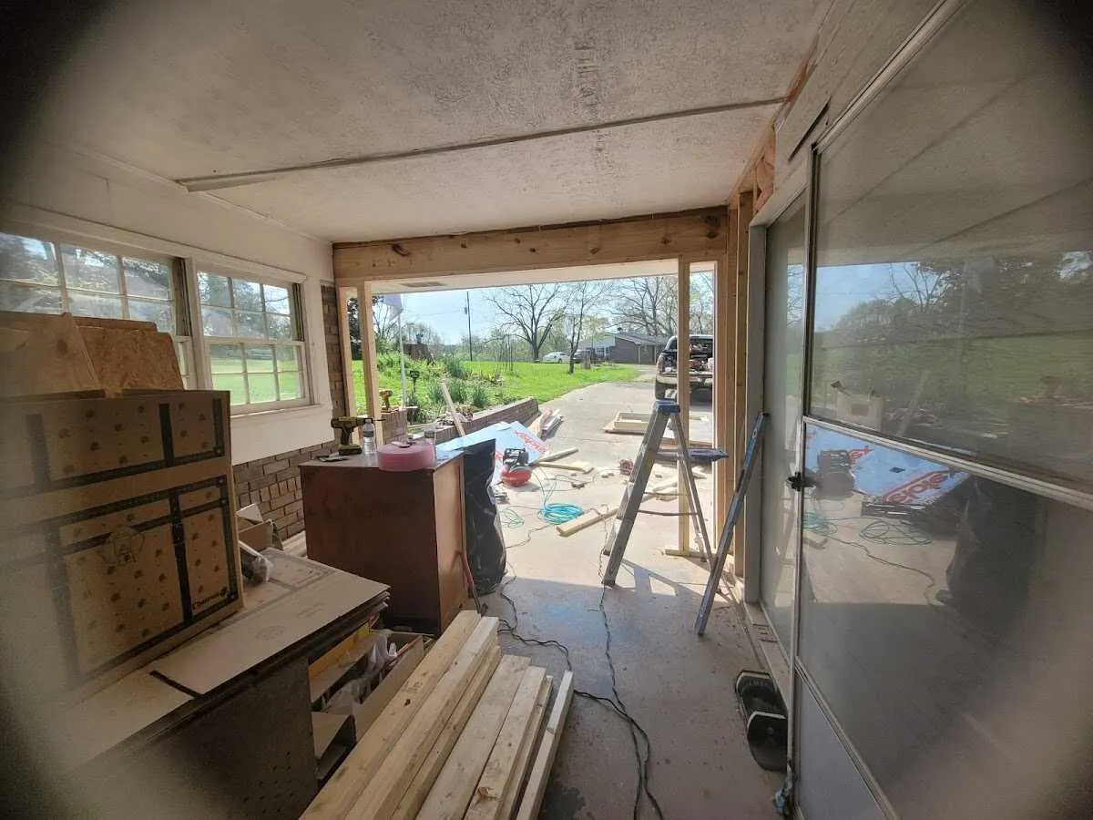 Air movers and dehumidifier for Water Mitigation Services in Bow